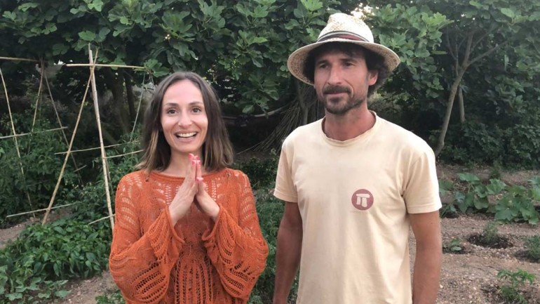 El huerto ecológico de David en Formentera