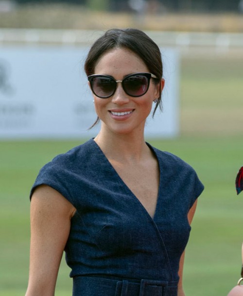 Meghan Markle sorprende con un look “denim” en Sentebale Polo 2018