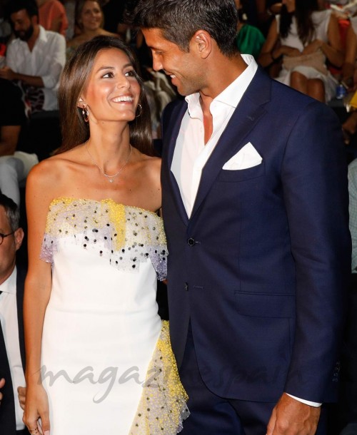 Ana Boyer y Fernando Verdasco, la pareja con más estilo del front row