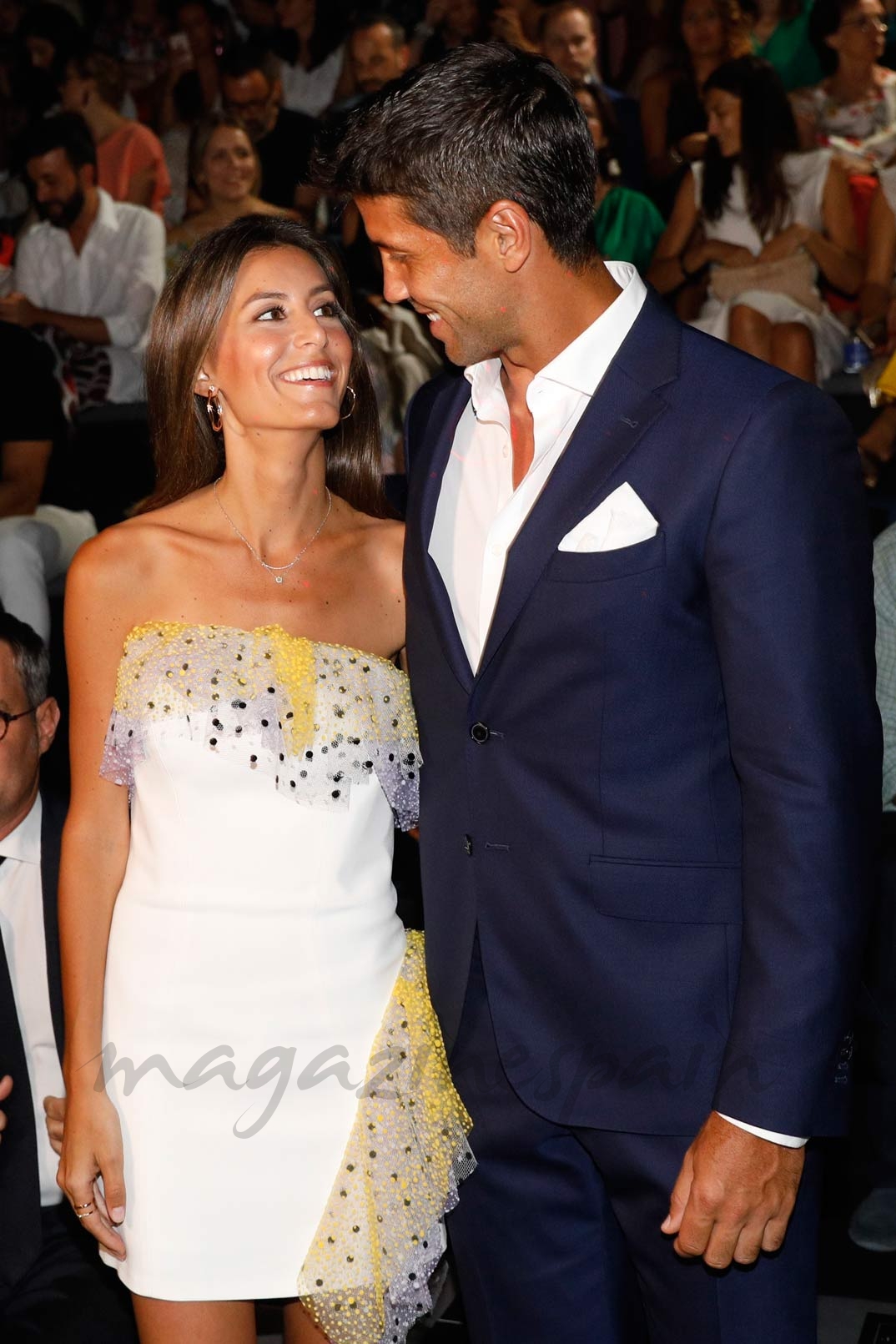 Ana Boyer y Fernando Verdasco, la pareja con más estilo del front row