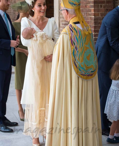 Los looks de Kate Middleton, Meghan Markle y Pippa Middleton en el bautizo del príncipe Louis