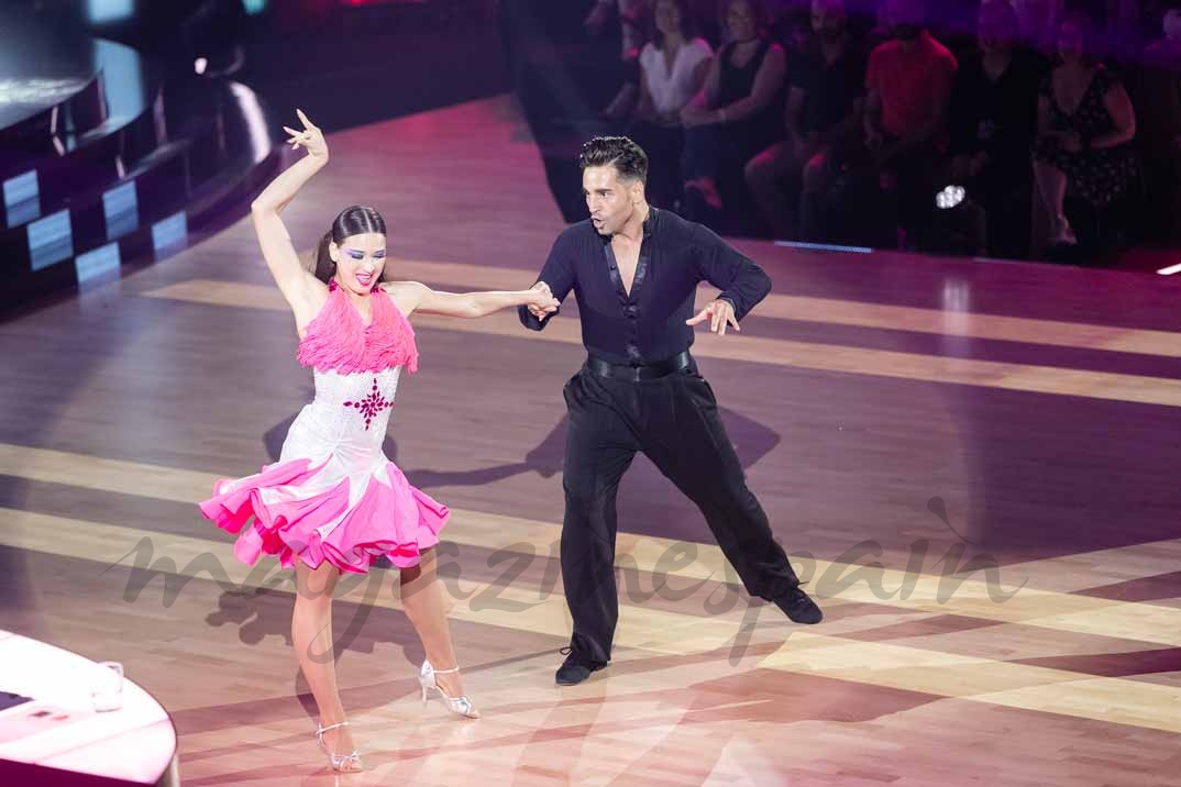 David Bustamante y Yana Olina en "Bailando con las estrellas"