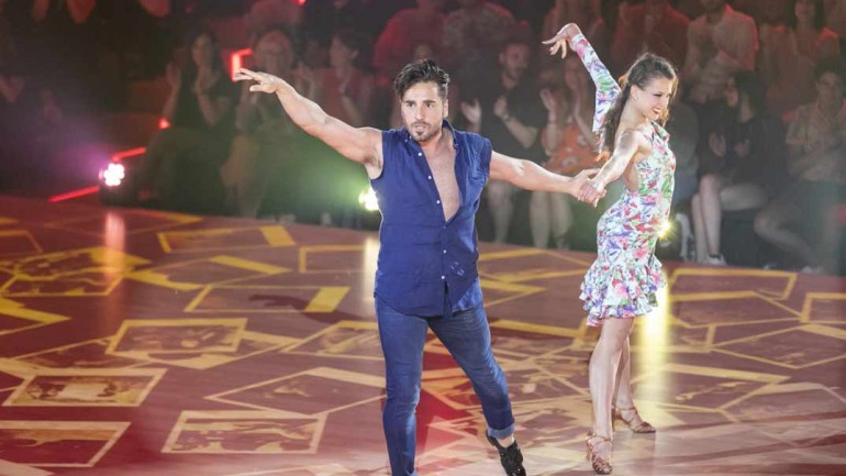 David Bustamante y Yana Olina se clasifican para la final con su baile más sexy