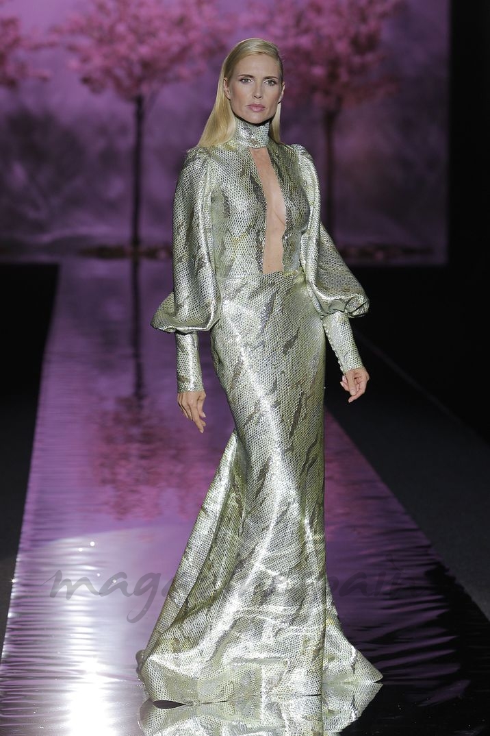 Judit Mascó Mercedes Fashion Week Madrid: Hannibal Laguna Primavera Verano 2019