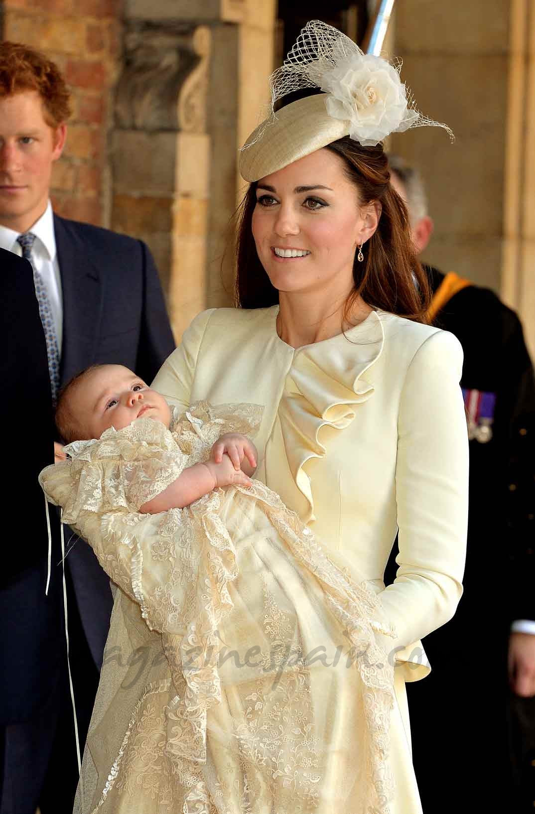 Kate Middleton - Bautizo principe George - 2013