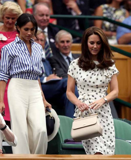 Meghan Markle y Kate Middleton, duelo de estilo de Wimbledon