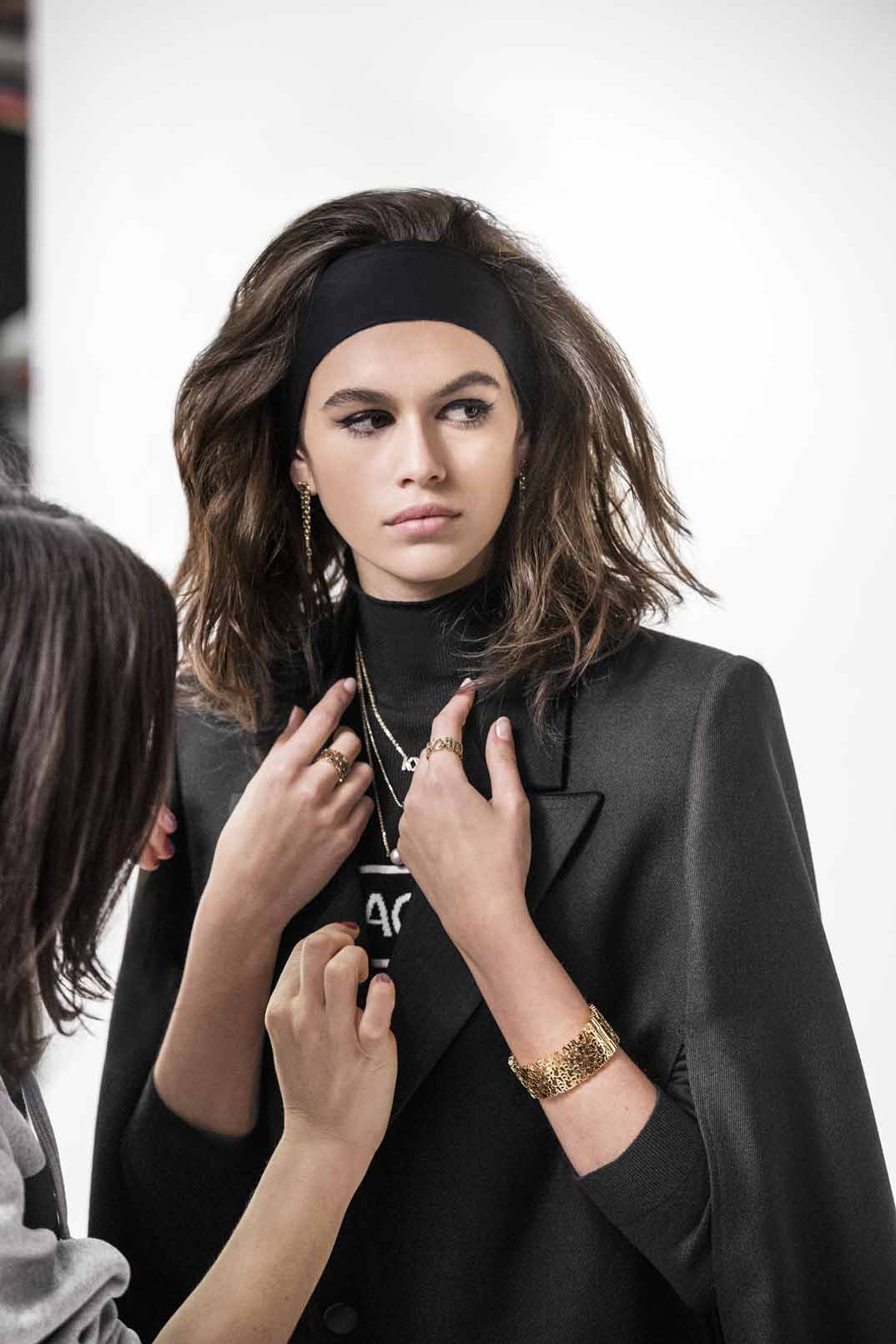 Kaia Gerber, la cara de Karl Lagerfeld para este Otoño-Invierno