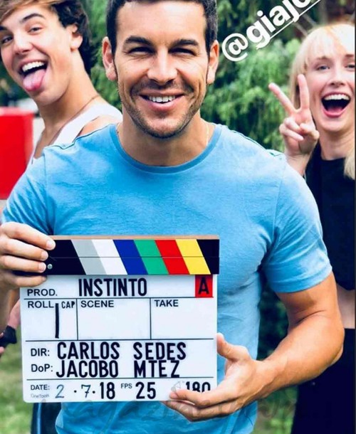 Mario Casas comienza el rodaje de «Instinto»