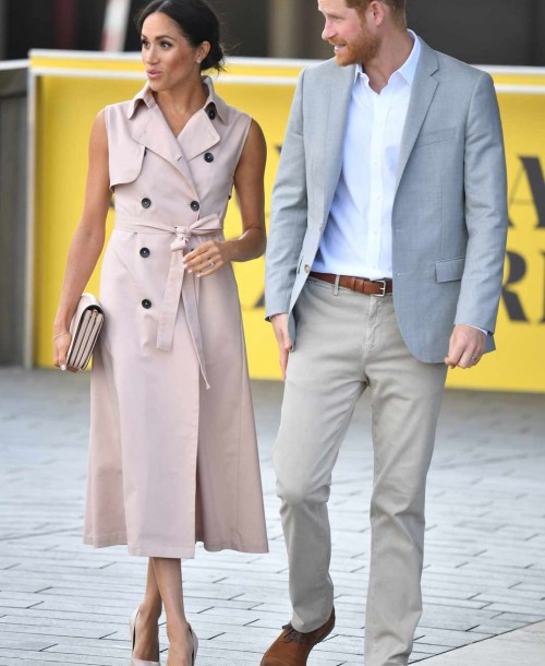 Meghan Markle tiene el vestido-trench ideal