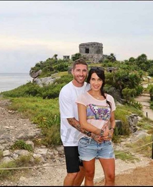 Sergio Ramos y Pilar Rubio, viaje en familia a Egipto