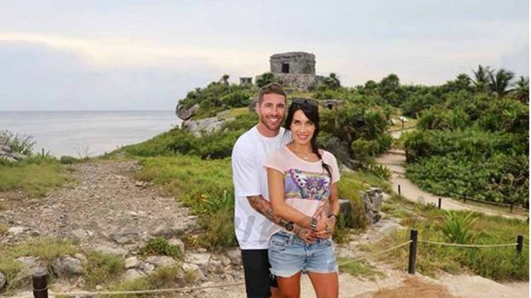 Sergio Ramos y Pilar Rubio, viaje en familia a Egipto
