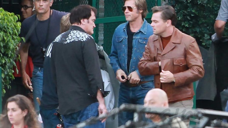 Brad Pitt y Leonardo DiCaprio, a las órdenes de Tarantino