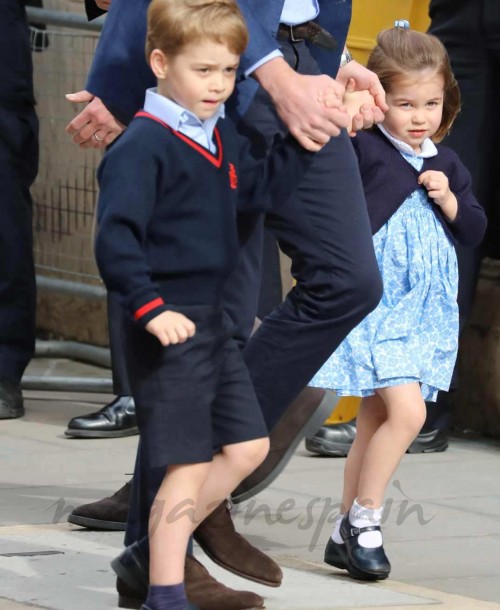 La simpática imagen de George de Cambridge a sus 5 años