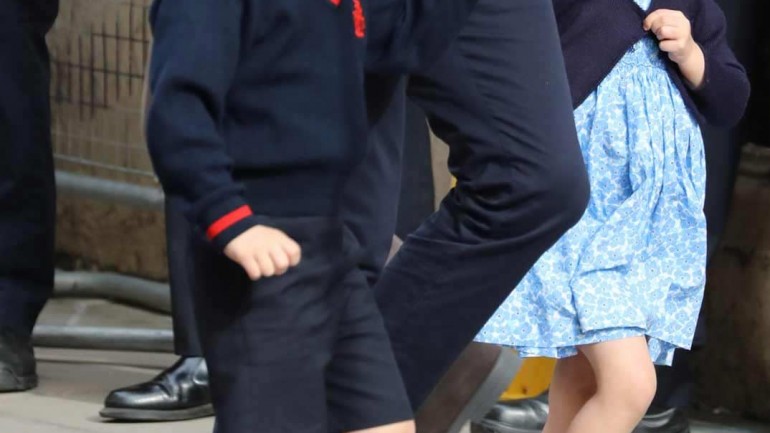 La simpática imagen de George de Cambridge a sus 5 años