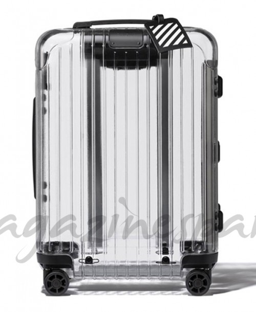 La maleta transparente Rimowa x Off-White