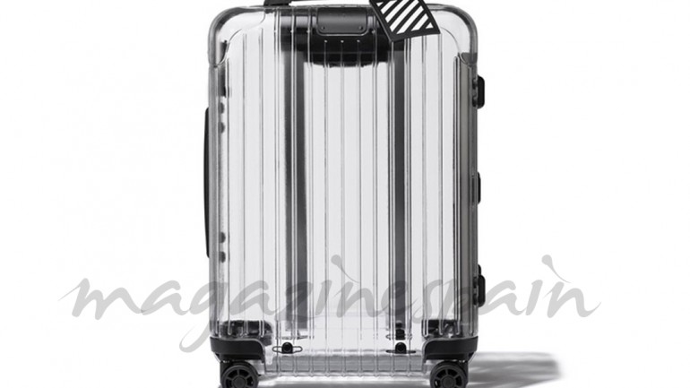 La maleta transparente Rimowa x Off-White