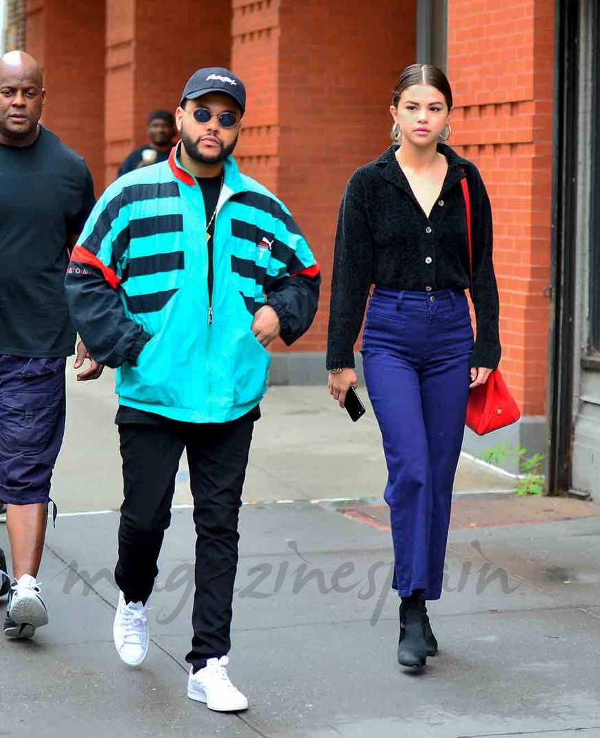 Selena Gomez con The Weeknd - 2017