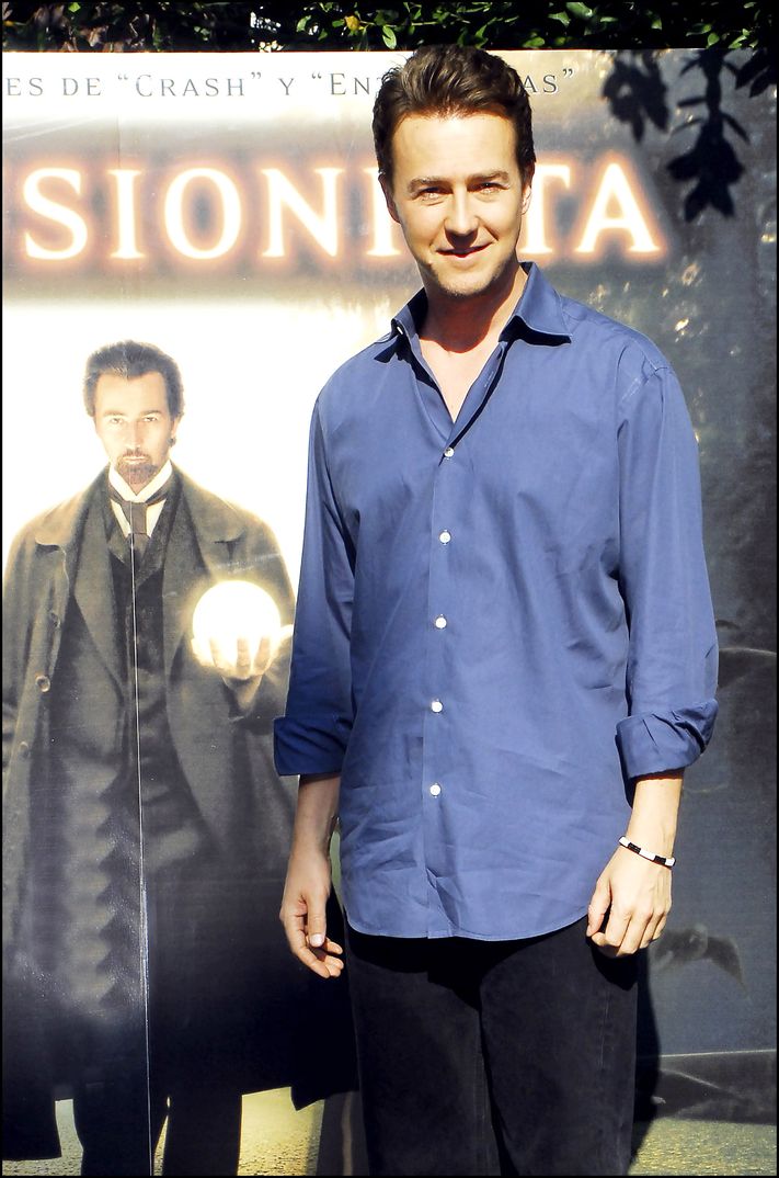 Edward Norton - Estreno "El Ilusionista" - 2006