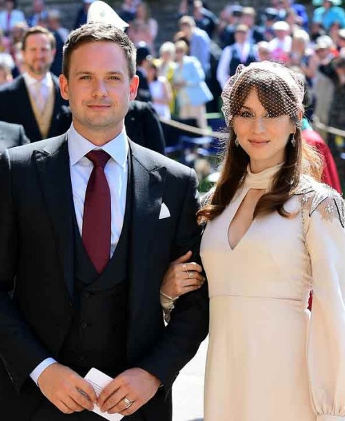 Patrick J. Adams, marido en la ficción de Meghan Markle, ha sido padre por primera vez