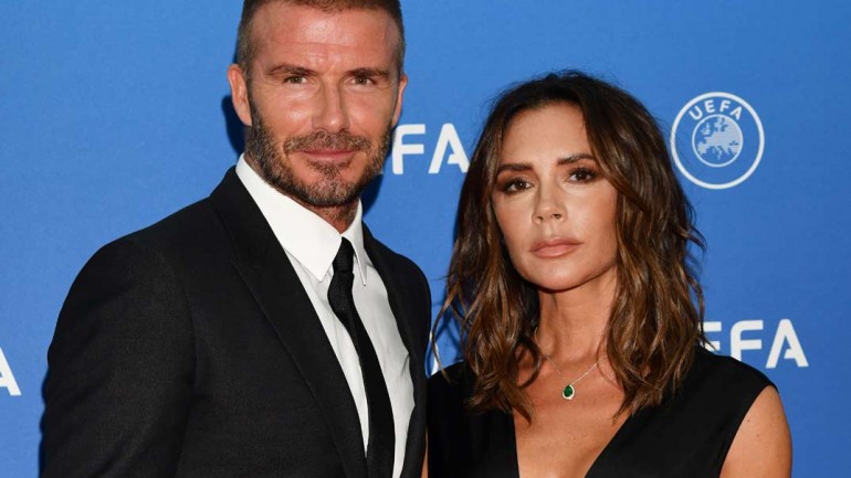 David y Victoria Beckham conquistan la alfombra roja de los premios de la UEFA
