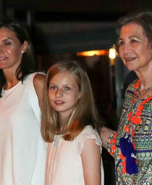 La Familia Real, de cena en Palma