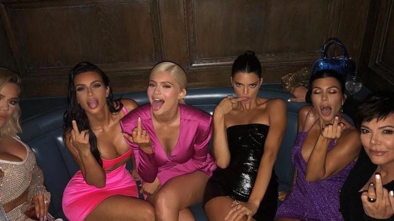 La fiesta «multicolor» del 21 cumpleaños de Kylie Jenner