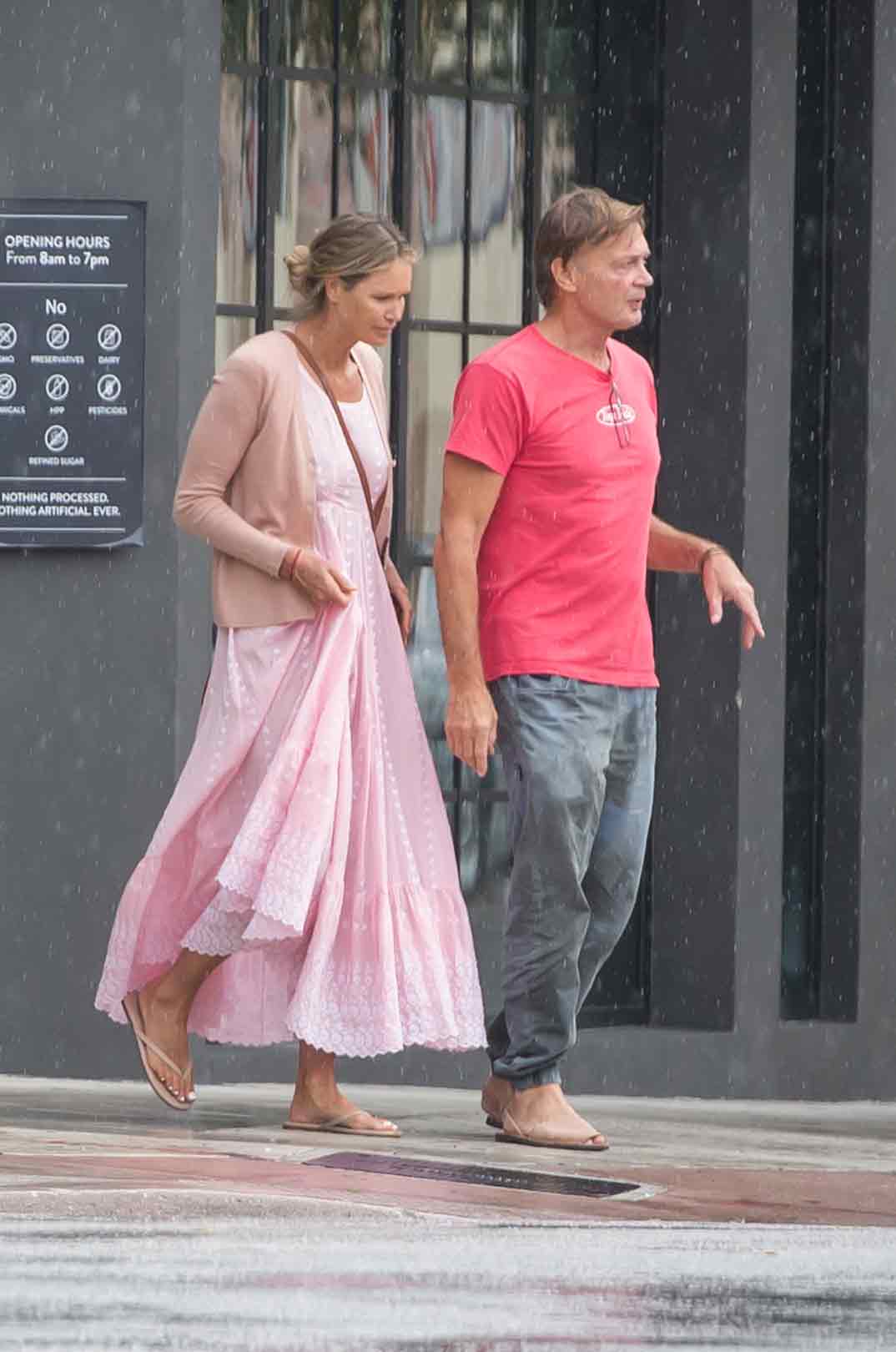 Elle MacPherson y Andrew Wakefield