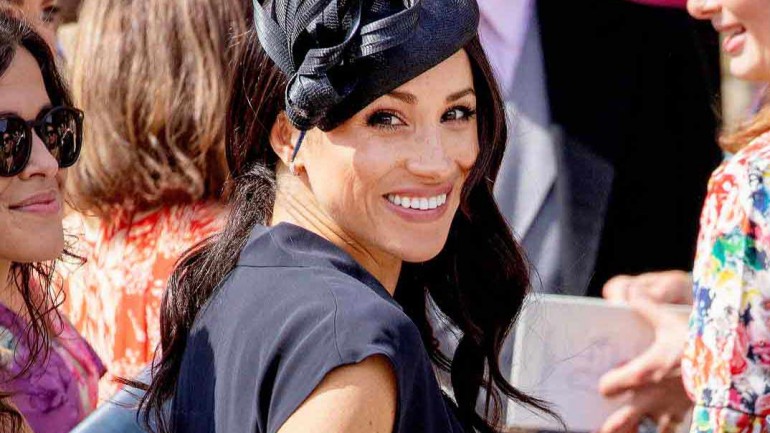 El vestido de invitada perfecta de Meghan Markle