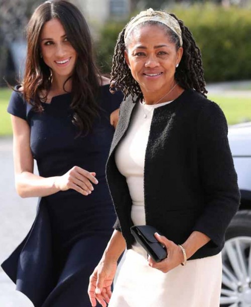 Doria Ragland, la madre de Meghan Markle, invitada sorpresa para pasar la Navidad con la Reina de Inglaterra