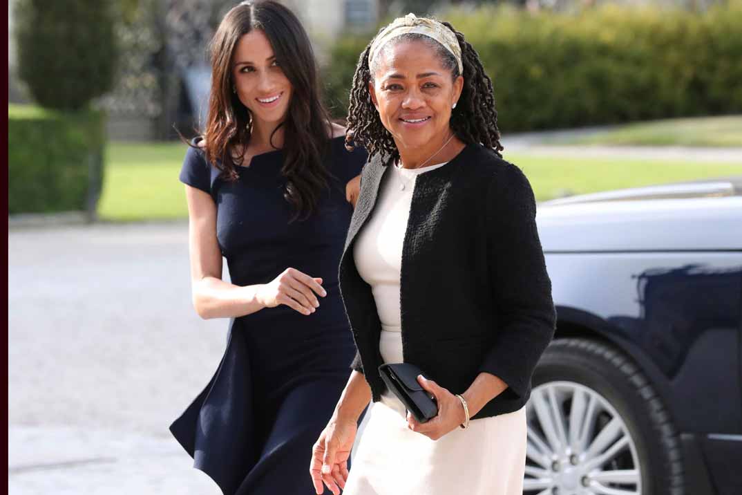 Megham Markle con su madre Doria Ragland