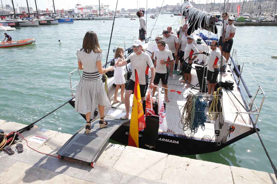 Princesa Leonor, rey Felipe, reina Letizia, infanta Sofia