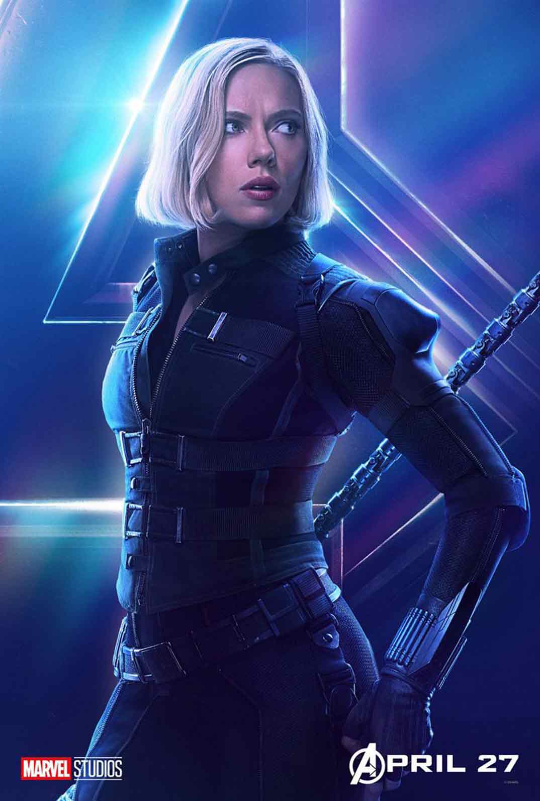 Scarlett Johansson - Vengadores: Infinity War - 2018