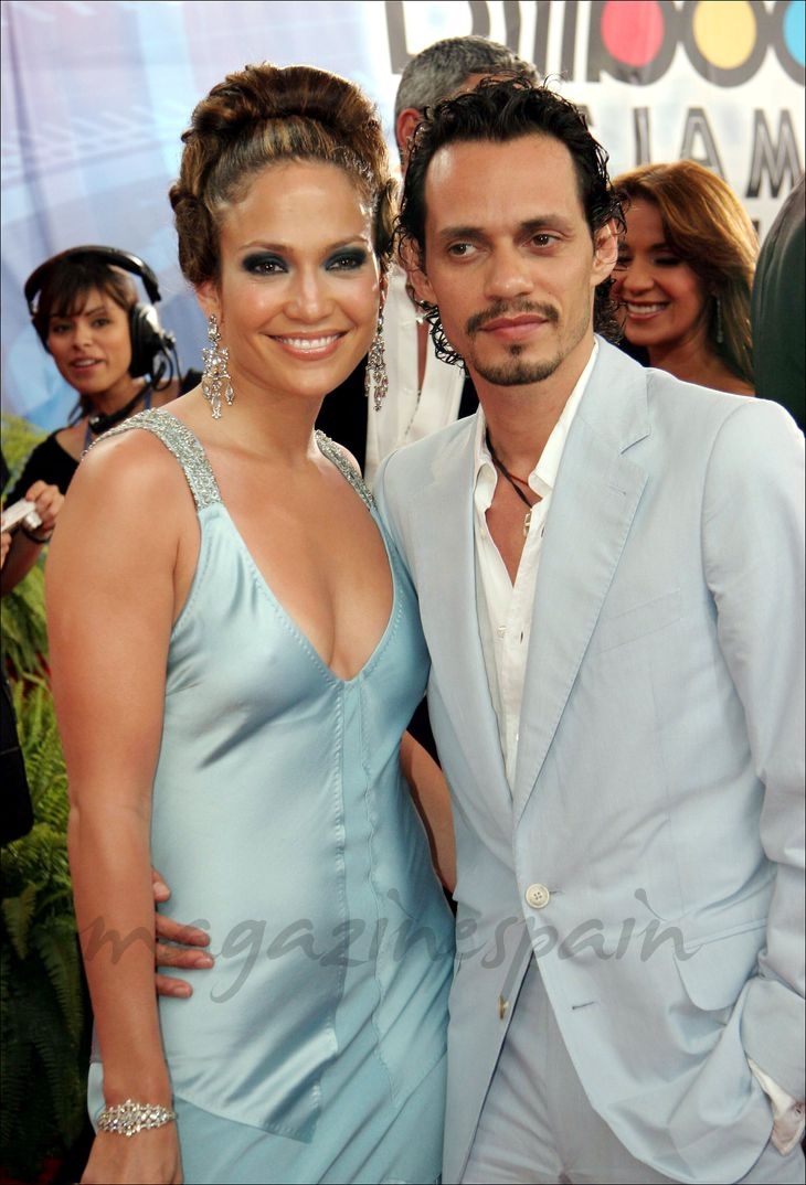 Marc Anthony con Jennifer López - Premios Billboard - 2005