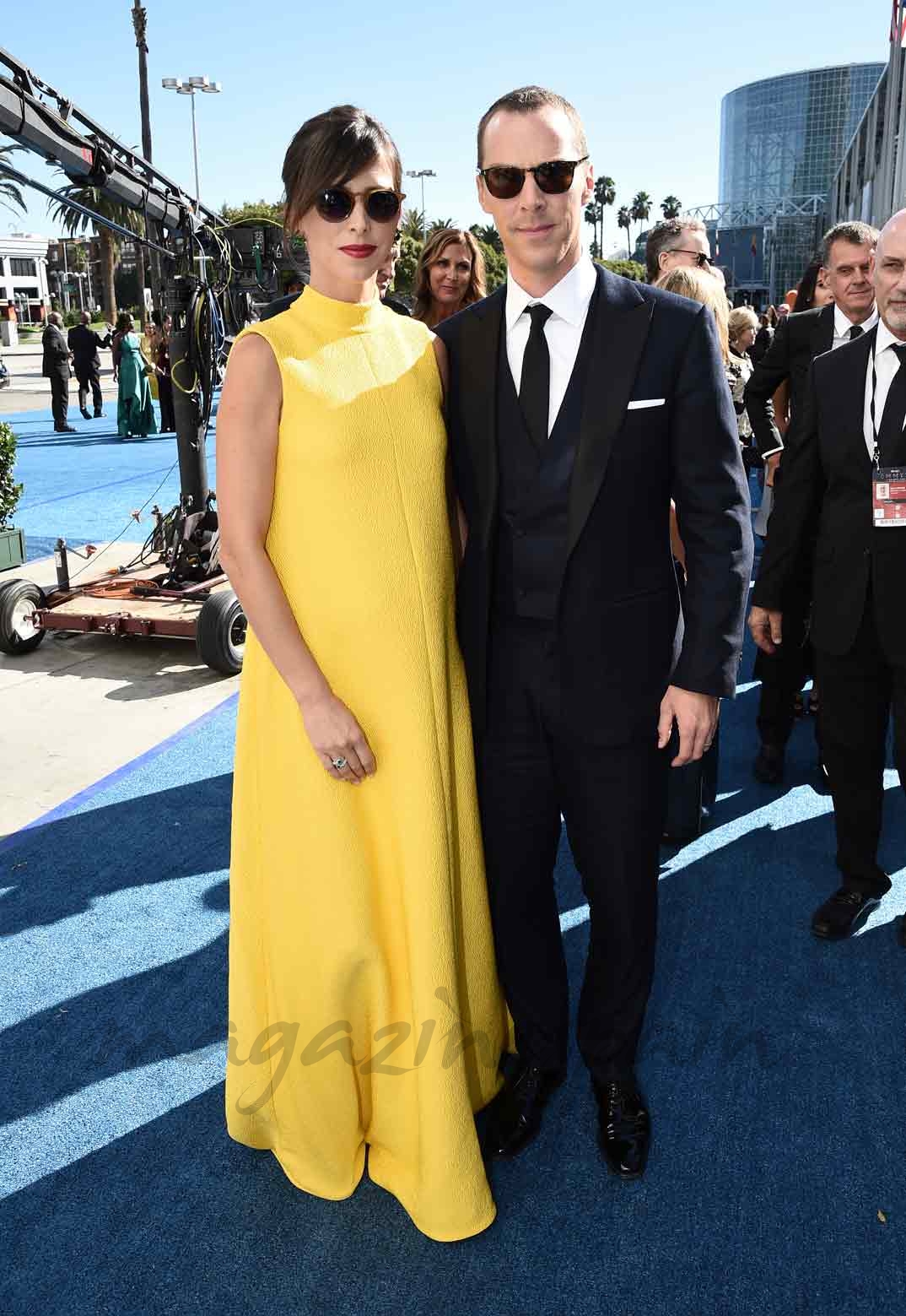 Benedict Cumberbatch y su mujer Sophie Hunter