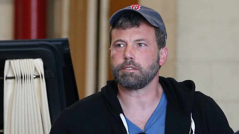 Ben Affleck vuelve al trabajo tras salir de rehabilitación