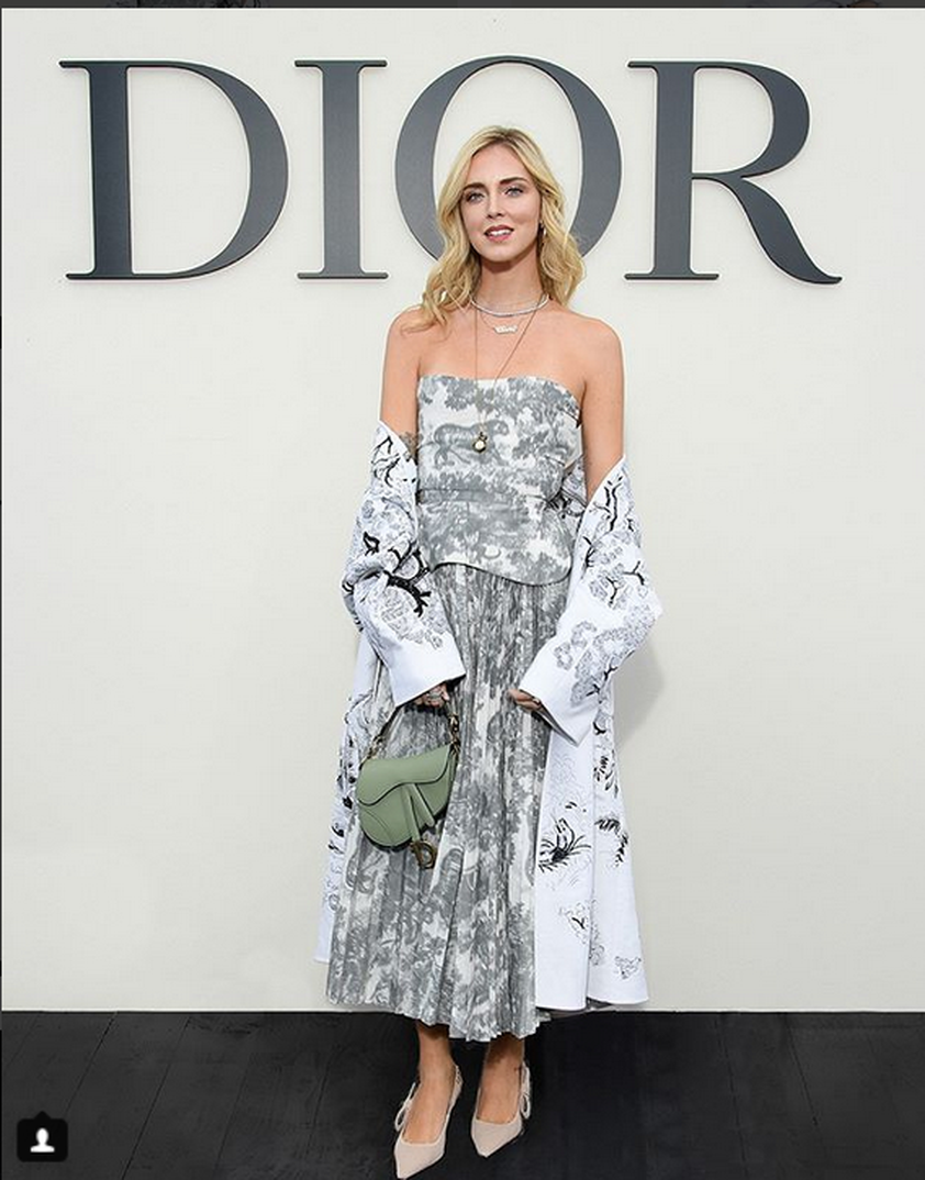 Chiara Ferragni © Dior