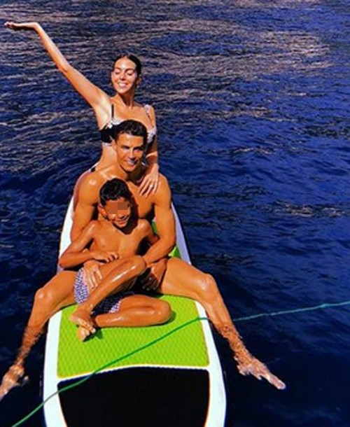 Cristiano Ronaldo y Georgina Rodríguez, relax en St. Tropez