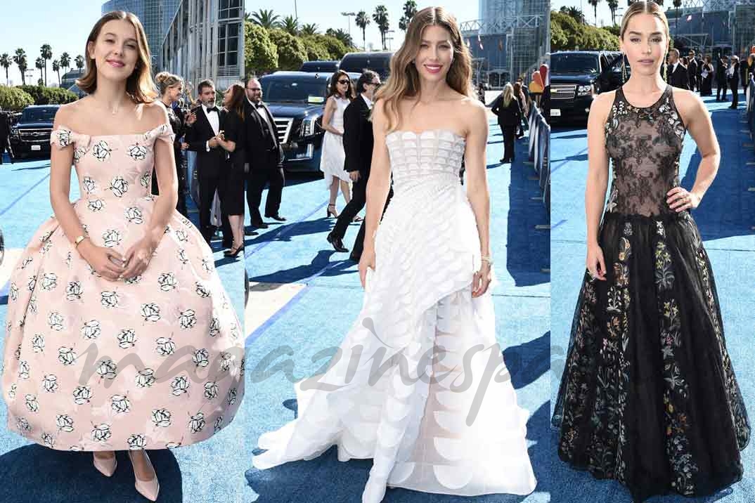 Millie Bobby Brown, Jessica Biel y Emilia Clarke