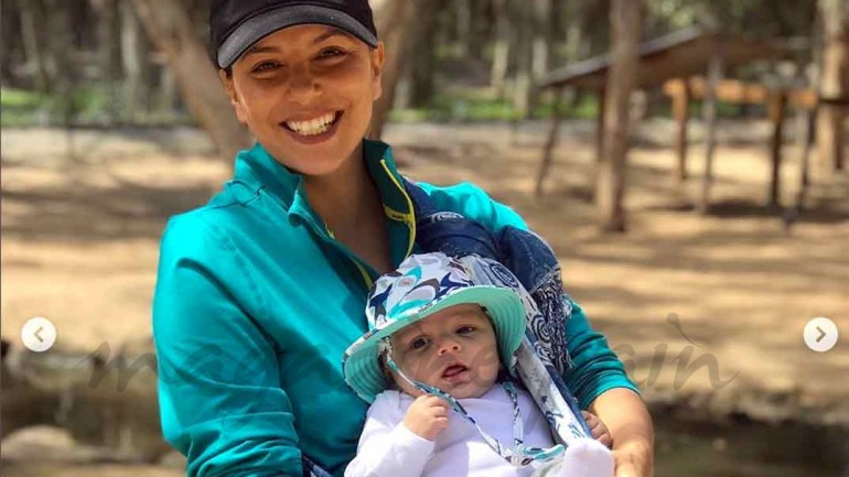 Las imágenes más tiernas de Eva Longoria y su bebé en Australia