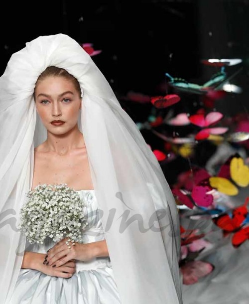 Gigi Hadid se viste de novia