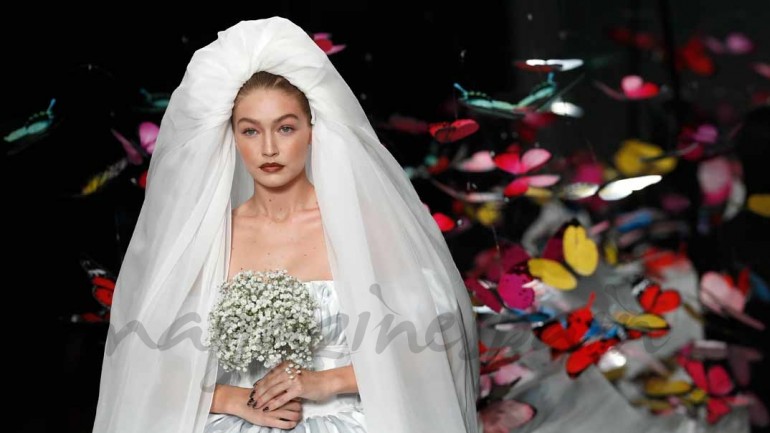 Gigi Hadid se viste de novia