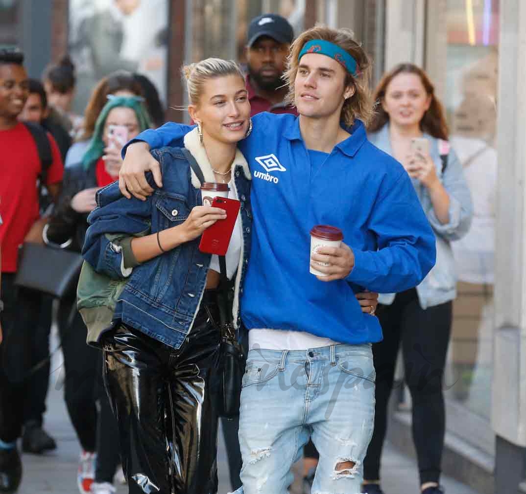 Hailey Baldwin y Justin Bieber