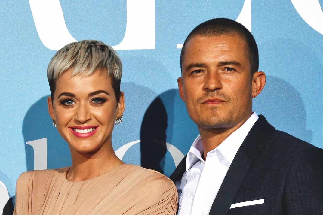 Orlando Bloom y Katy Perry posan juntos por primera vez