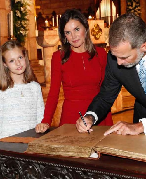 Todas las imágenes del debut de la princesa Leonor en Asturias