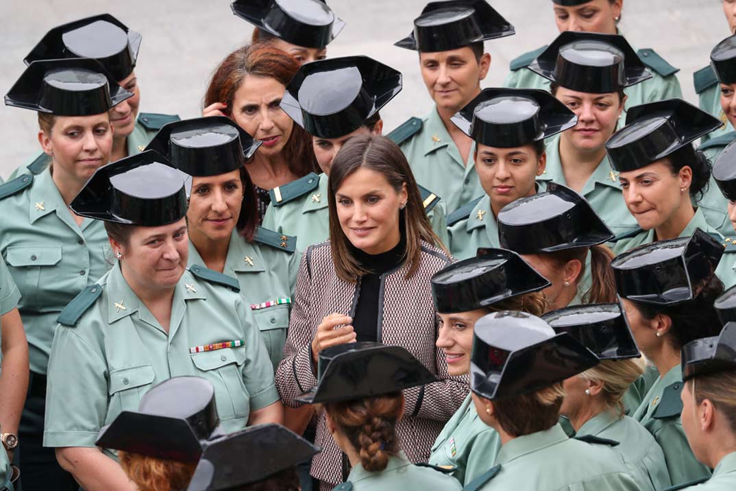 El perfecto look otoñal de la reina Letizia