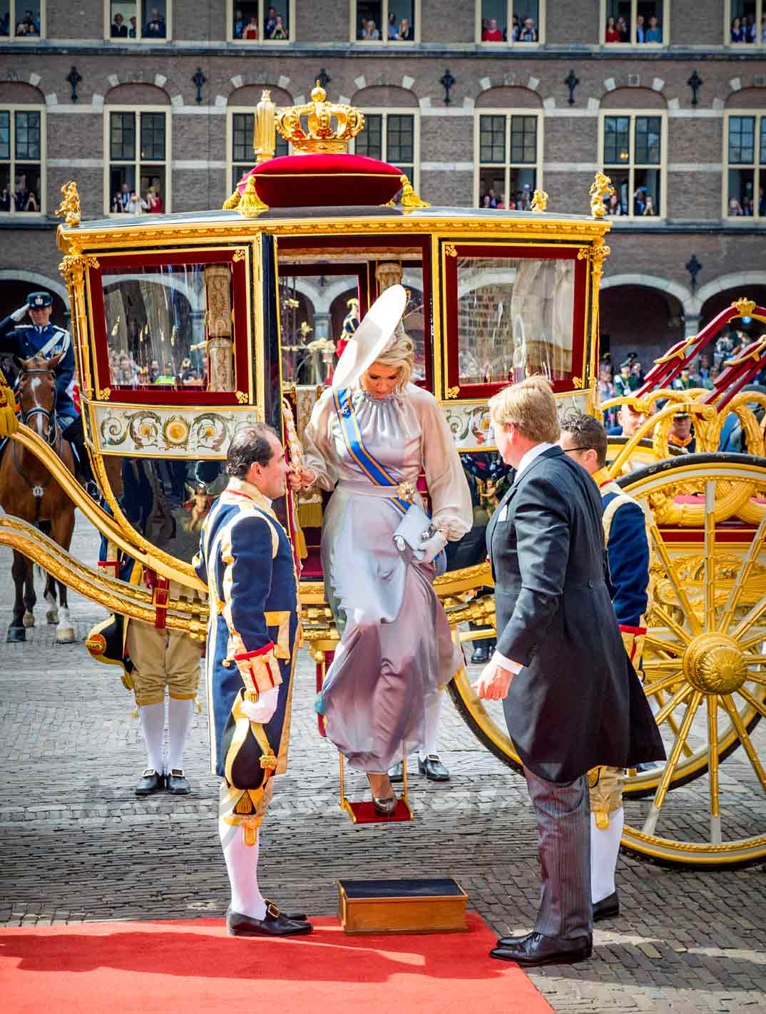 Reyes Guillermo y Máxima de Holanda