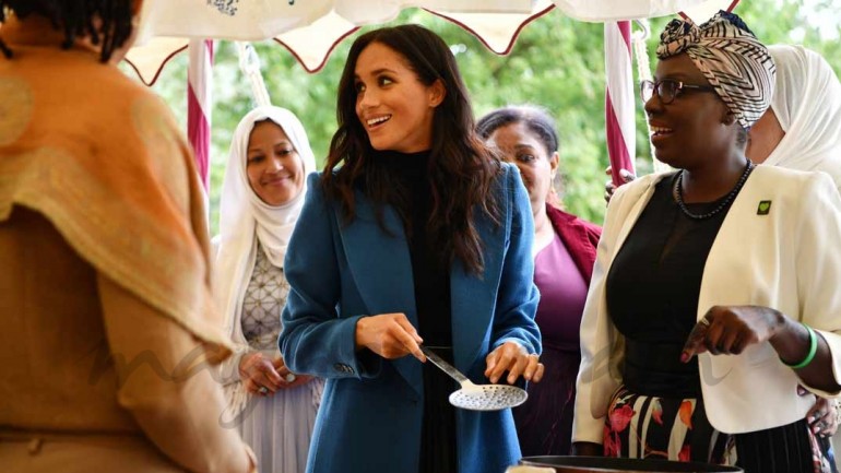Meghan Markle debuta como anfitriona en Kesington Palace con un showcooking solidario