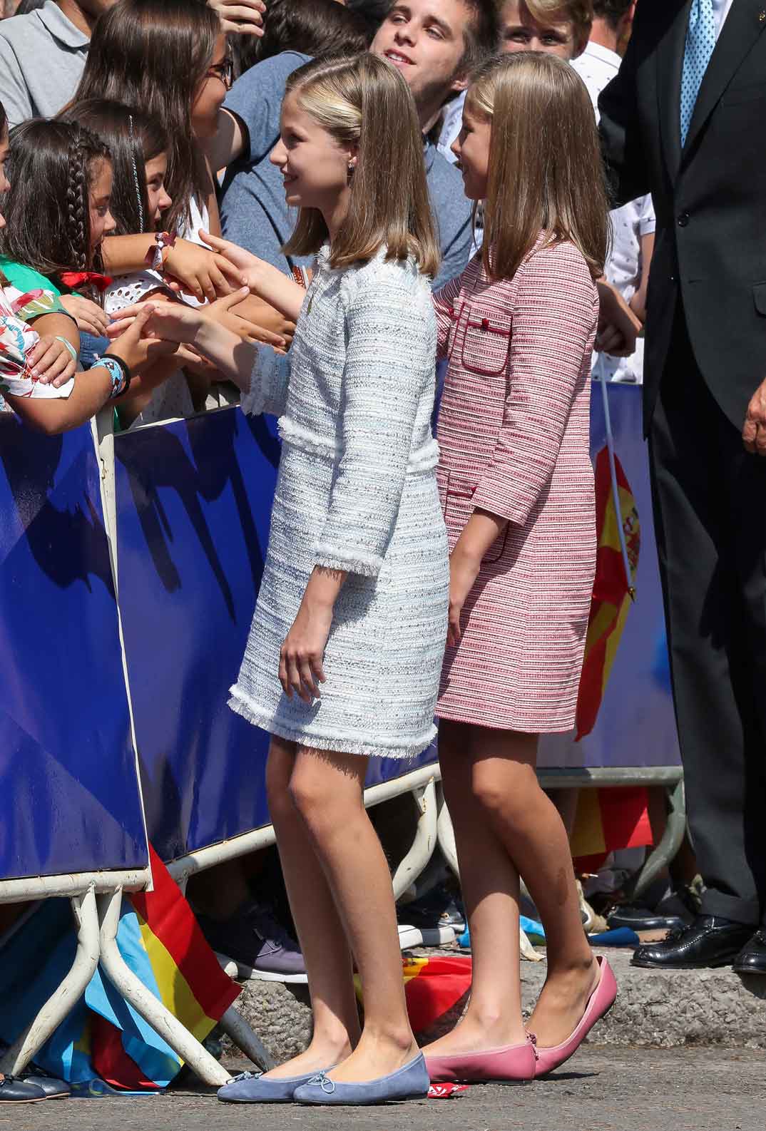 Princesa Leonor y la infanta Sofía