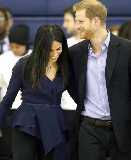 Meghan Markle y el príncipe Harry, amor en las canchas