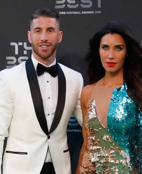 Sergio Ramos y Pilar Rubio, la pareja con más estilo de los Premios «The Best»
